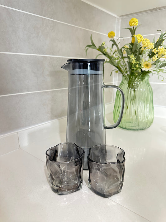 Slate Smoke 5-Piece Glassware Set