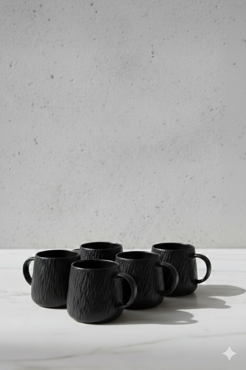 Textured Mugs(6)
