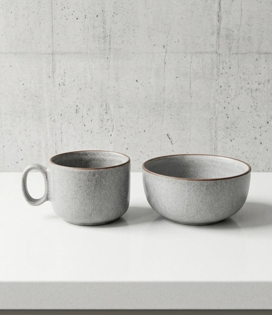 Nordic Stone Stoneware Set
